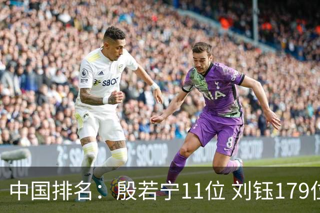 中国排名：殷若宁11位 刘钰179位许赢上涨2位